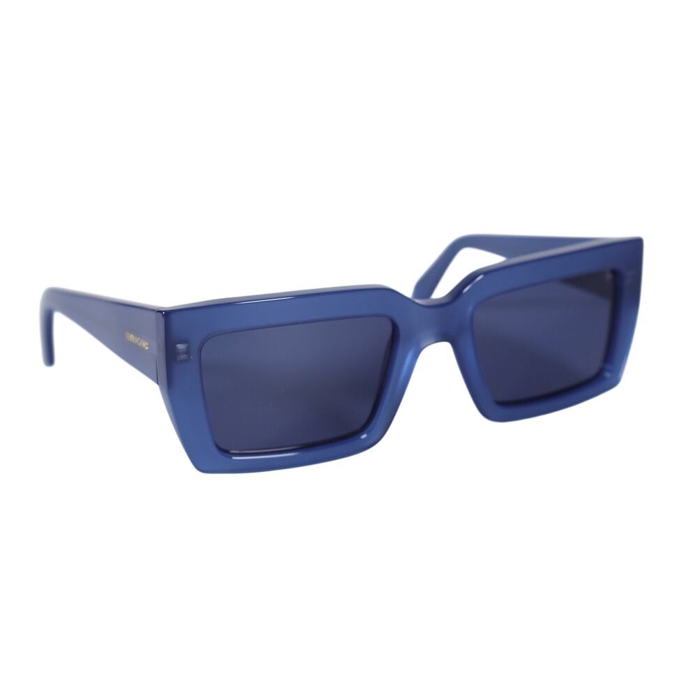 Salvatore Ferragamo Rectangle Women’s Sunglasses – Opaline Blue (Cobalt) – NWT